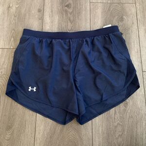 Under armour woman’s shorts with underwear lining